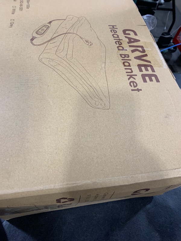 Photo 1 of Heated Blanket Electric King 90"*100", Dual Control Waffle Weave Sherpa Heating Throw with 9 Heating Levels, 1-12 Hours Timer Auto Off, Machine Washable, Gift Suit for Couch Bed Sofa Home Office