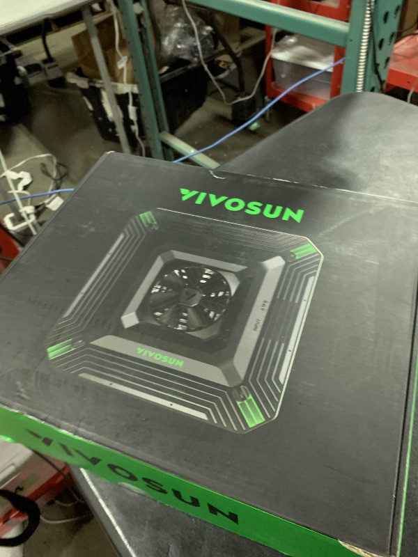 Photo 1 of VIVOSUN AeroLight A100, Tunable Spectrum, LED Grow Light 100W w/Integrated Circulation Fan, Compatible with App, Used with Growhub Controller E42A/E25 to Achieve More Functions