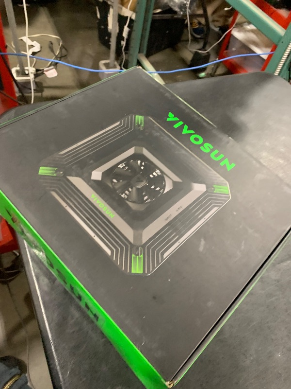 Photo 1 of VIVOSUN AeroLight A100, Tunable Spectrum, LED Grow Light 100W w/Integrated Circulation Fan, Compatible with App, Used with Growhub Controller E42A/E25 to Achieve More Functions