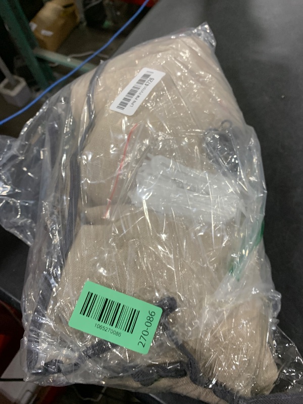 Photo 1 of 102 Inch Long Curtains Pinch Pleat Flax Linen Curtains Living Room Bedroom Taupe Light Filtering Privacy Neutral 102 In Pleated Drapes Hooks Rings Back Tab Grey Beige for Window Sliding Door 1 Panel