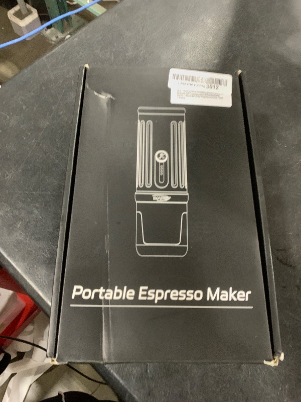 Photo 1 of minor damage ----------------IKAPE KAPO K2 Portable Espresso Machine with Bluetooth APP Connect & 51mm Bottomless Basket, Electric Coffee Maker 20 Bar Pressure, for Home, Travel, Camping
