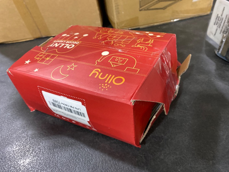 Photo 1 of Ollny Christmas Lights Outdoor, 393FT 1200 LED IP67 Waterproof Christmas Tree Lights with 8 Modes Remote Timer, String Lights for House Yard Outside Indoor Xmas Decorations Warm White