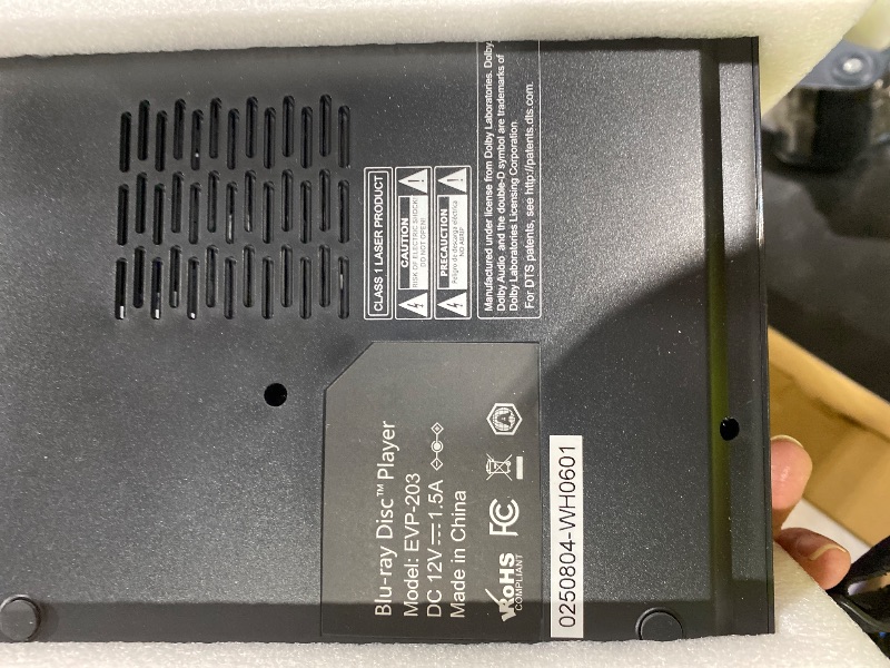 Photo 1 of Blu Ray Player 1080P Blu-ray Disc Player for Home Cinema, Dolby Audio/DTS, Plays All DVDs and Region A 1 Blu Rays, Supports 128GB USB Stick, with HDMI and AV Output Connection Cable, NTSC US Standard