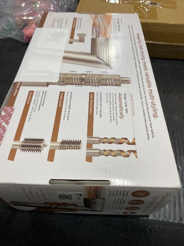 Photo 1 of Shark HD430 FlexStyle Air Styling & Drying System, Powerful Hair Dryer Brush & Multi-Styler with Auto-Wrap Curlers, Paddle Brush, Oval Brush, Concentrator Attachment, Stone