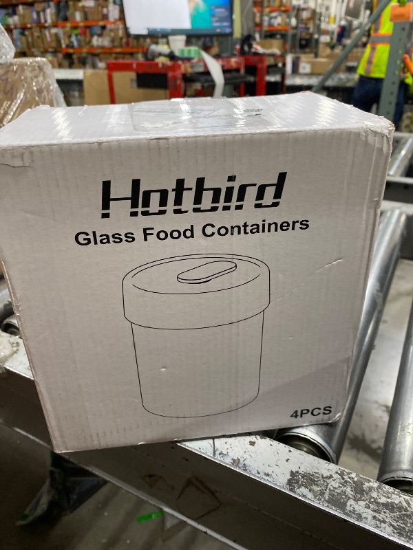 Photo 1 of Hotbird 4-Pack Overnight Oats Containers with Lids, 14oz Glass Mason Jars for Overnight Oats Salad Yogurt Sugar Snacks Spices, BPA-Free