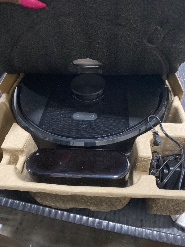 Photo 1 of Tikom Robot Vacuum and Mop Combo, 6000Pa Automatic Robotic Vacuum Cleaner, Smart Mapping, 150 Min Max, Ideal for Pet Hair, Hardfloors, Carpets, Home(L8000 Pro)