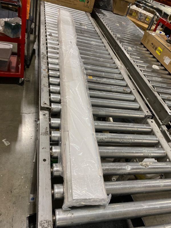 Photo 1 of Muzata 5Pack 6.6FT/2M LED Baseboard Lighting Channel with Spotless Milky White Cover White Aluminum Skirtingboard LED Diffuser Channel U129 HW 2M