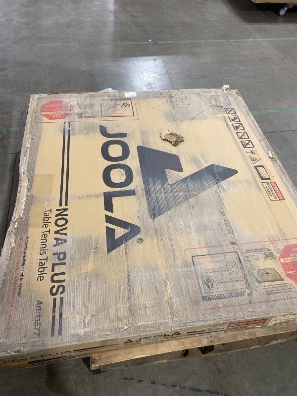 Photo 1 of JOOLA NOVA Ping Pong Table with Waterproof Table Tennis Net Set - Quick Assembly - All Weather Aluminum Composite Surface - Tournament Quality - Indoor & Outdoor Compatible ?Nova Plus