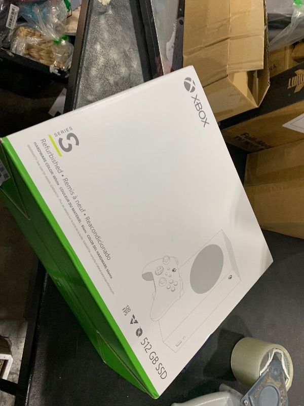 Photo 1 of Xbox Series S - All Digital Gaming Console - 512GB SSD - Includes Wireless Controller - 120FPS (Renewed Premium)