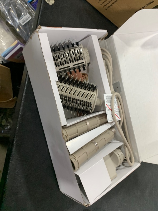 Photo 1 of Shark HD430 FlexStyle Air Styling & Drying System, Powerful Hair Dryer Brush & Multi-Styler with Auto-Wrap Curlers, Paddle Brush, Oval Brush, Concentrator Attachment, Stone