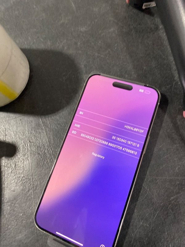 Photo 1 of Apple iPhone (Renewed Premium) 15 Pro Max, 256GB, White Titanium - Unlocked