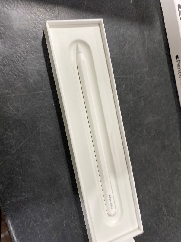 Photo 1 of Apple Pencil Pro: Latest Model - Device Compatibility Check Required - Pixel-Perfect Precision, Tilt and Pressure Sensitivity, Ideal for Note-Taking, Drawing, and Art. Charges and Pairs Magnetically