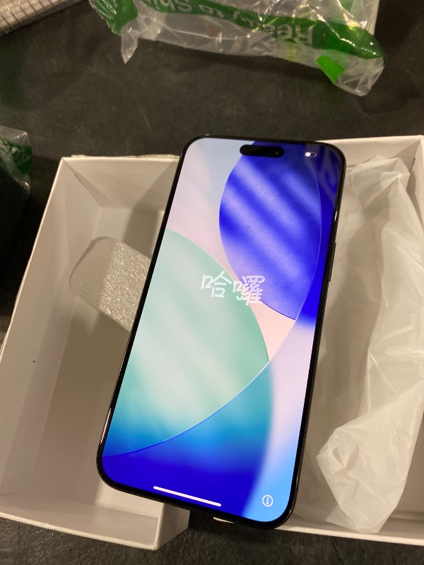 Photo 1 of Apple iPhone 15 Pro Max, 256GB, Black Titanium - Unlocked (Renewed)