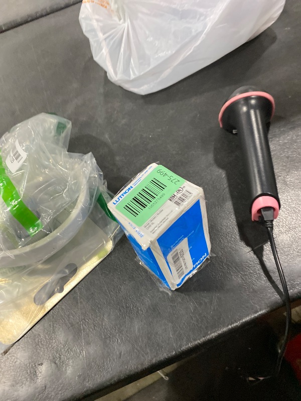 Photo 1 of Lutron Diva Smart Dimmer Light Switch for Caseta Lighting (Lutron Smart Hub Required), for LED Lights, 150W, Single-Pole/3-Way, No Neutral, Light Almond (DVRF-6L-LA)