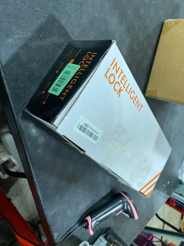 Photo 1 of Sliding Door Smart Lock, Sliding Glass Door Lock with Fingerprint, JNZCH Smart Mortise Lock with App Control, IC Card, Keys, Anti-Peep Touchscreen, Perfect for Patio, Home (Black)