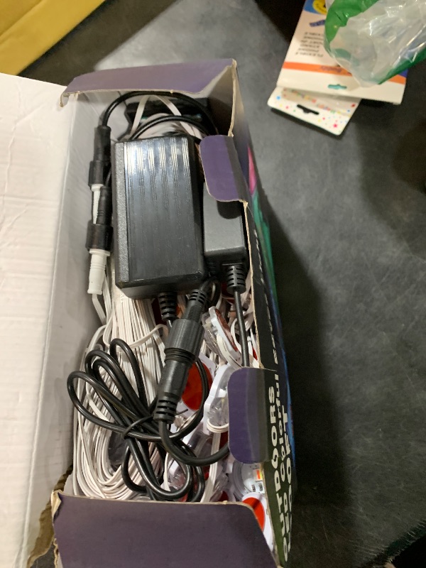 Photo 1 of CETELUMA 300FT Permanent Outdoor RGB Lights, IP67 Waterproof Smart Eave Lighting, with App/Remote Control Eaves Light, DIY LED Scenes Modes for House Roof Decor,Christmas,Party