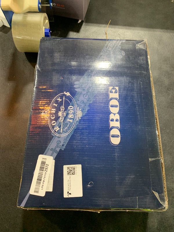 Photo 1 of Rochix Oboe Beginner Student Level SF15 Composite Wood Body Silver Plated Full Automatic C Tone with 1 Reeds,1 Cleaning Cloth,1 Oboe Swab,1 Thumb Rest,1 Case and More