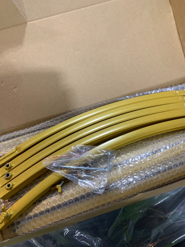 Photo 1 of Wokceer Wedding Arch Backdrop Stand and Cover Set of 2 Metal Arch Stand with Arch Cover Ivory 7.2FT, 6FT for Birthday Party Wedding Ceremony Bridal Baby Shower Event Decor