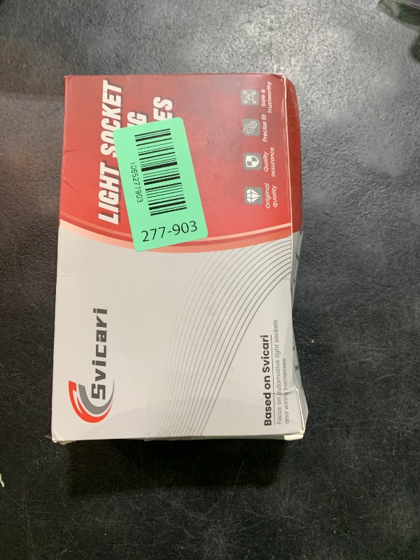 Photo 1 of Svicari 2PCS Turn Signal Socket and Pigtail Connector Fit for Ford Fiesta Focus Escape F150 F250 Mustang Lincoln Car Light Lamp Bulb Plug Holder with Wire Harness Replace #2U5Z13411SA YF1Z13411CA