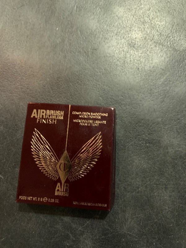 Photo 1 of Charlotte Tilbury Airbrush Flawless Finish Setting Powder - Pore-Blurring Pressed Powder for Face Makeup to Minimize Shine with a Soft-Focus Finish - 2 Medium