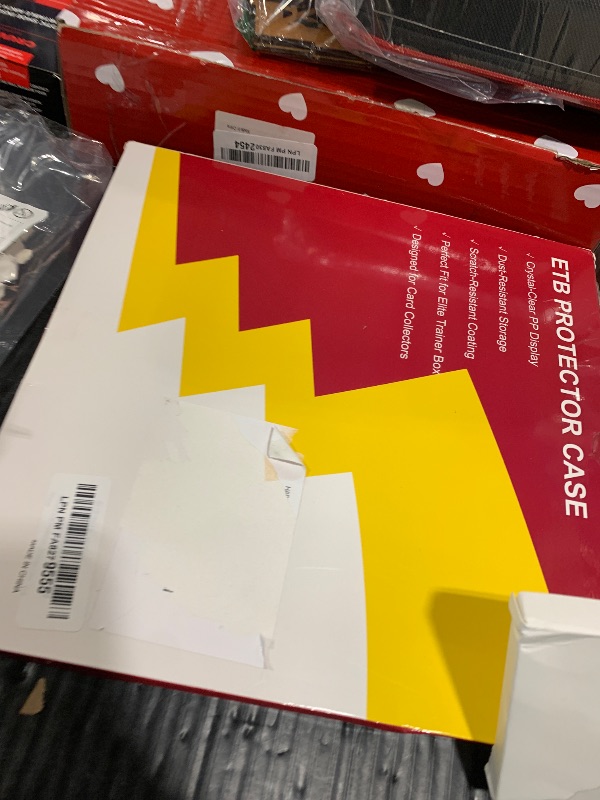 Photo 1 of ?5 Pcs? PKMN ETB Protector Case, Elite Trainer Box Protector, ETB Box Plastic Display Case-Compatible with Elite Trainer Boxes, 0.5mm Thick, Scratch-Resistant Material