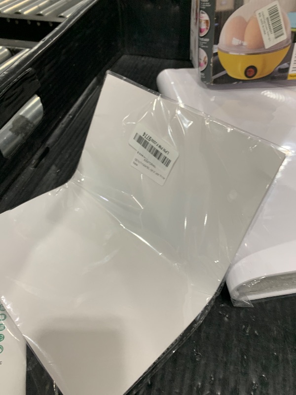 Photo 1 of 100 Pcs Printable Bottle Labels, 8x2 Inch Glossy White Waterproof Sticker Labels, Printable Adhesive Rectangle Label for Inkjet or Laser Printer