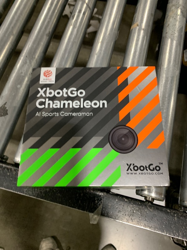 Photo 1 of XbotGo Chameleon AI Auto Sports Action Camera - 4K 60FPS Soccer Camera and Basketball Tracking Camera for Team Sports, Live Streaming, No Subscription, Works with iOS & Android