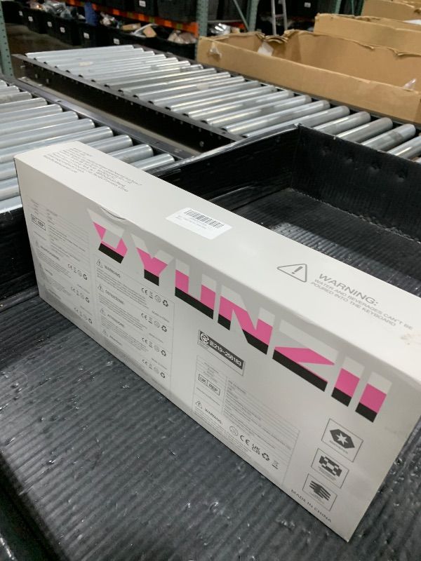 Photo 1 of YUNZII X98 QMK/VIA Wireless Mechanical Gaming Keyboard with Knob,Tri-Mode BT5.0/USB-C/2.4GHz Hot Swappable Keyboard,Pre-lubed Switches Gasket Mount RGB Backlit for Wins/Mac (Pink, Snow Switch)