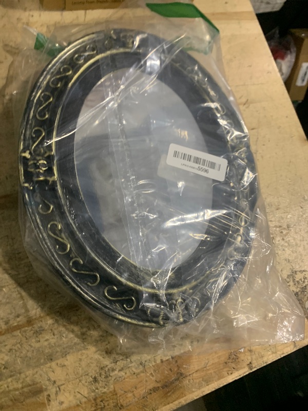 Photo 1 of [ Motion Activated & Light Sensor Design ] Halloween Animatronic Talking Haunted Mirror with Creepy Sound and Light, Scary Halloween Decorations Indoor Wall Mounted Magic Mirror Horror Prop Decor