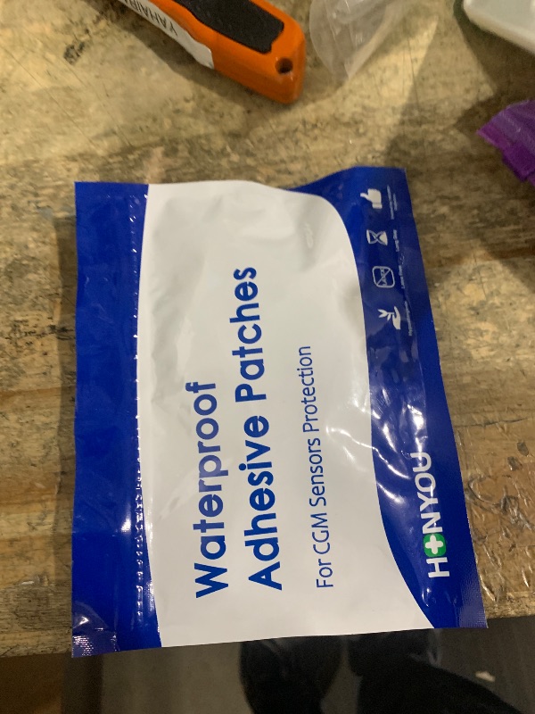 Photo 1 of 25Pack Freestyle Bandage for Libre 3 Sensor Covers Waterproof 14 Days Overpatch Tape CGM Adhesive Patches Without Hole, Beige