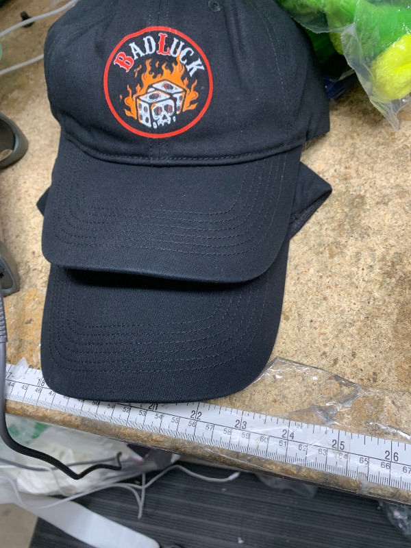 Photo 1 of  Baseball Cap -Black 2 pcs 
