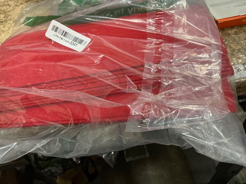 Photo 1 of 12" x 12" Squares Felt Sheets Fabric, 10Pcs Felt Fabric for Crafts, 1mm Thick Halloween Christmas Fabric Fall Felt Non-Woven Felt Paper for Sewing DIY Projects(Red)