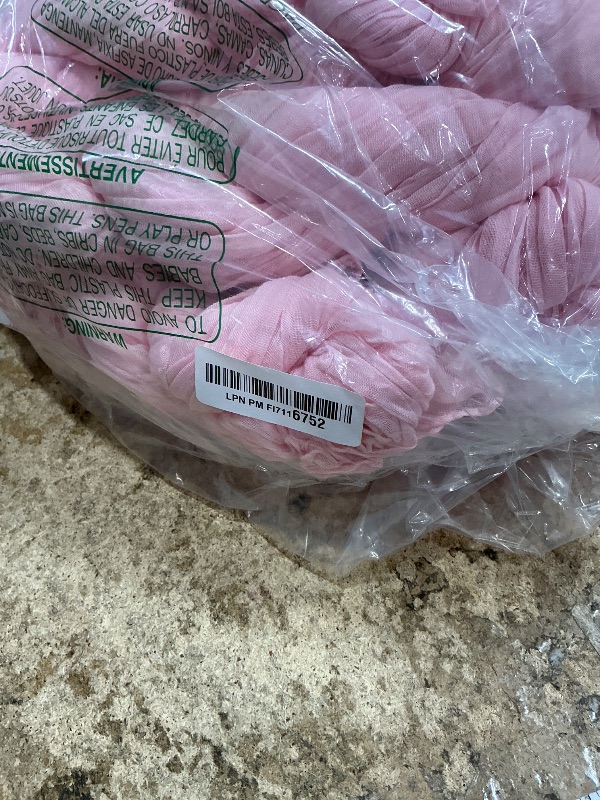 Photo 1 of 12 Pack Light Pink Cheesecloth Table Runner 35x120 Inch 10Ft Boho Gauze Fabric Table Runner Rustic Sheer Runner for Wedding Birthday Baby Shower Party Boho Table Decoration(Light Pink, 12 Pack)