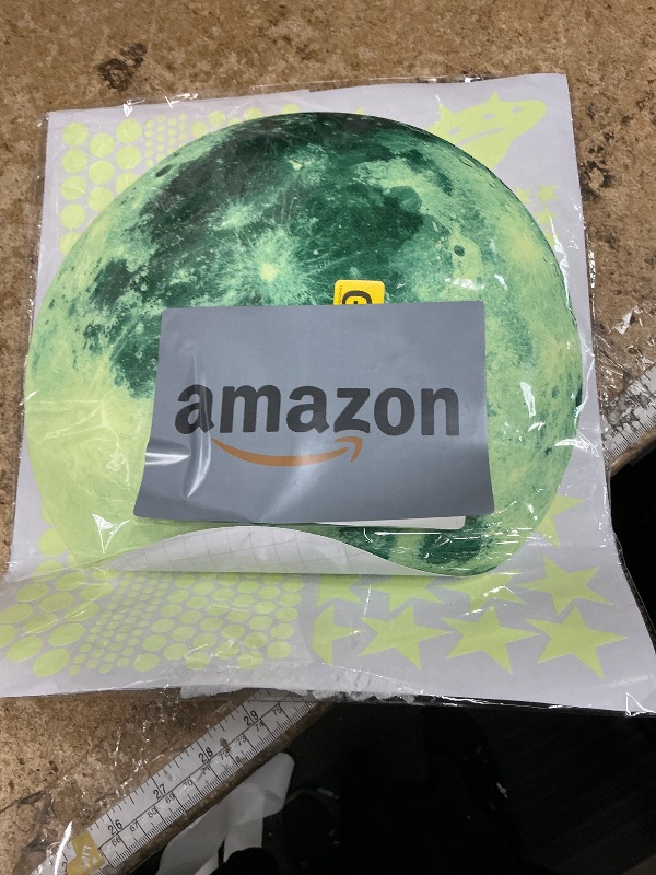 Photo 1 of 1078 PCS Glow in The Dark Stars for Ceiling Planets Galaxy Space Nursery Wall Stickers Rocket Astronaut Kids Boys Room Decorations Bedroom