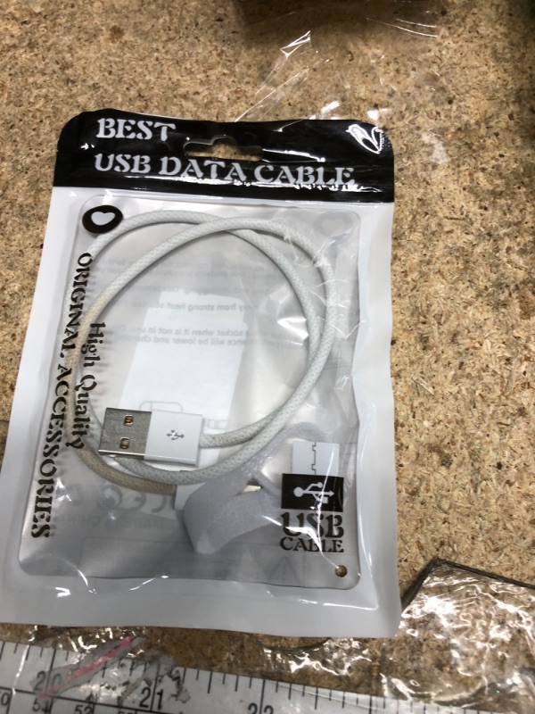 Photo 1 of 1.5FT Short IPhone 17/16E/16/15 Woven Cable, USB A to USB C CarPlay Charger Cable for iPhone 17Air, 15 16 17 Pro Max, 15/16 Plus,iPad 10th Gen,iPad Pro 12.9/11, Air 5th/4th Gen, Mini 6th Charging Cord