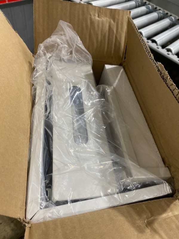 Photo 1 of 1 Pack 18 IN Depth Under Sink Organizer with Smooth Ball Bearing Slides,2-Tier Pull Out Cabinet Storage,Slide Out Drawers for Bathroom&Kitchen,Rust-resistant Coating,Height Adjustable-White