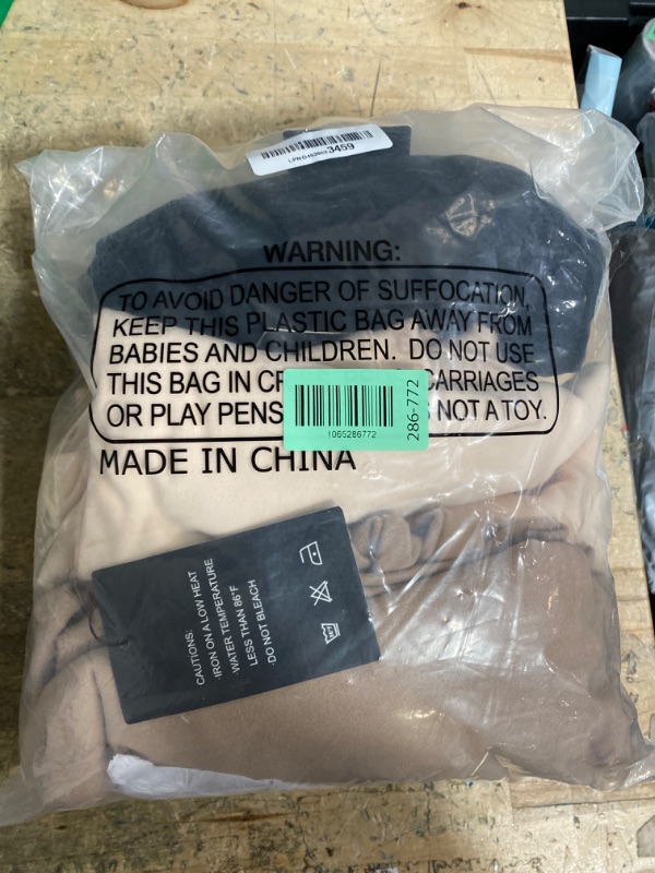 Photo 1 of *** SWEATER MATERIAL****     Ficerd 4 Pack Women's Maternity Shirts Long Sleeve Side Ruched Tops Crew Neck Fall Pregnancy T-Shirts Casual Mama Clothes(Black, White, Coffee, Apricot,Large)