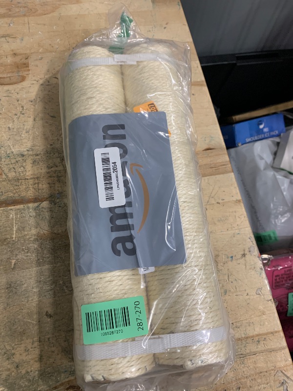 Photo 1 of **MISSING TOOL & SCREWS**** ECCIBOUN 7.4cm 2.91in Diameter Cat Tree Scratching Post Replacement Sisal Pole Parts for Cat Tower (M10, 13.78in/35cm)