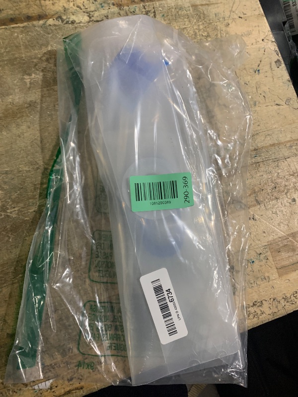 Photo 1 of ***MISSING BLUE SPOUT PIECE*** UYGHHK Collapsible Water Container, 1.3Gal BPA Free Food Grade Clear Plastic Water Jug With Spout for Sport Camping Riding Hiking, Foldable Emergency Water Bottle (5L)