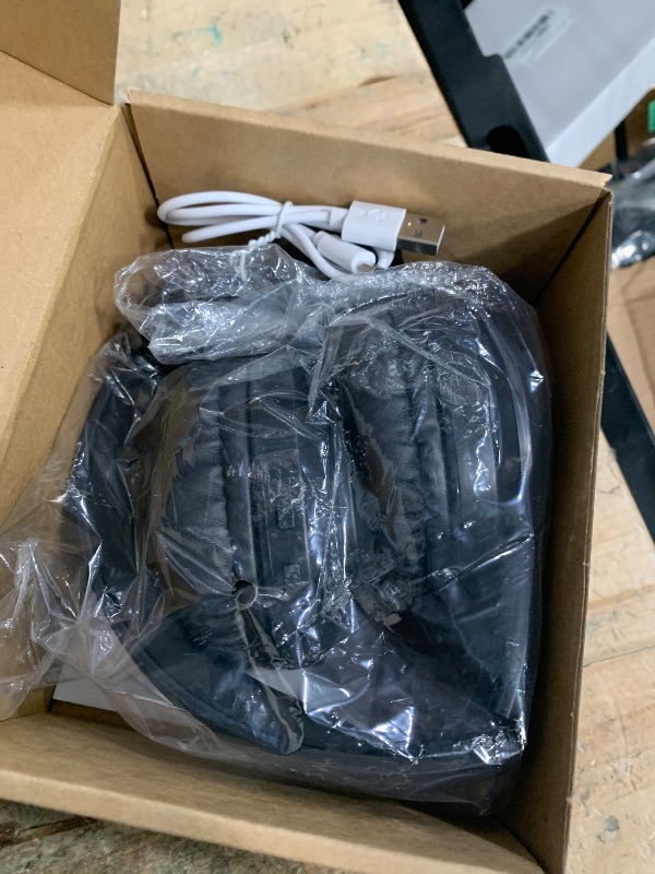 Photo 1 of ***UNKNOWN DAMAGES/ UNTESTED*** kamapulo X5 Rechargeable & Portable FM Radio Headphones with Best Reception,LED Display,Soft Ear Muffs, FM Headset Radio Receiver for Meeting, Works, Hiking, Jogging (Black)