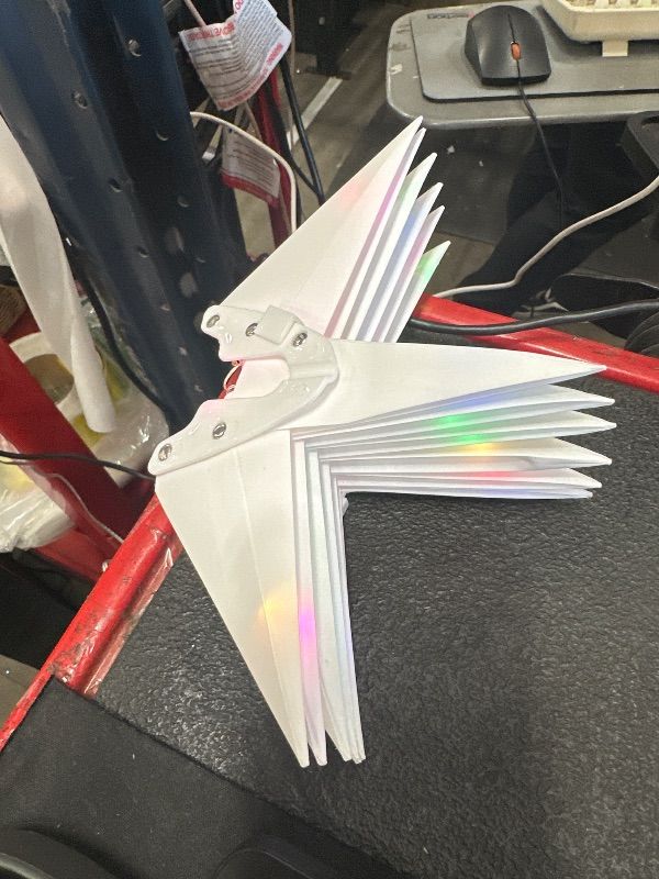 Photo 1 of 10 Inch Christmas Star Tree Topper, RGB Color Change Christmas Tree Light Up Star, Bluetooth App & Remote Control Music Sync Christmas Tree Decorations Xmas Outdoor Indoor Decor