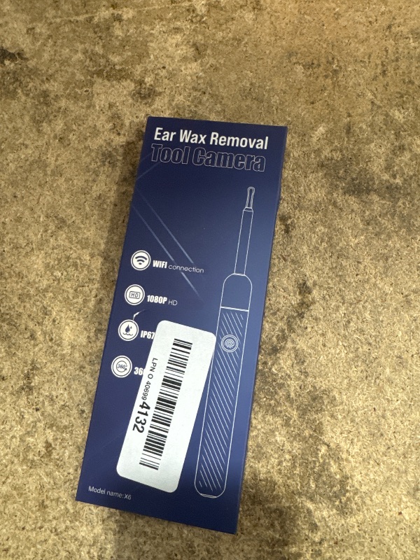 Photo 1 of (used) Ear Wax Removal - Earwax Remover Tool with 8 Pcs Ear Set - Ear Canal Cleaner with 1080P Camera - FSA HSA Eligible - Ear Cleaning