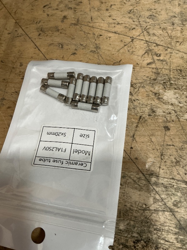 Photo 1 of 10Pcs 5x20mm F1AL250V 1A Fast Blow Fuse Fuse 1AL Fast Acting Fuse Ceramic Fuse