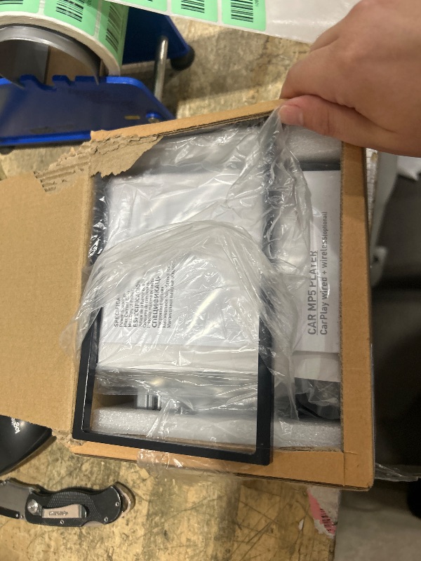 Photo 1 of [Ready for IOS26] 7" Wireless Apple CarPlay & Android Auto Double Din Car Stereo - 240W High-Power Sound, Touchscreen Bluetooth Receiver with USB-C/AUX/TF Ports, RDS/FM/AM Radio, MirrorLink HD Display