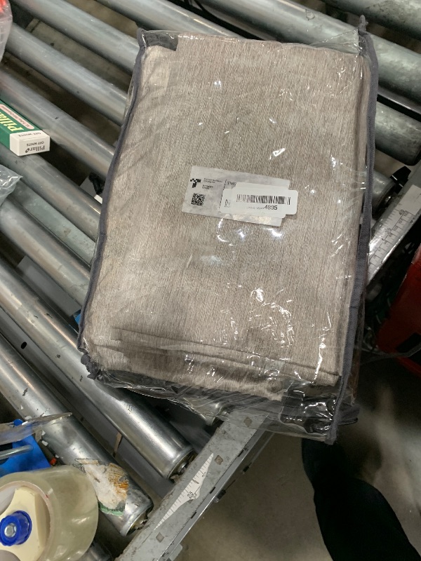 Photo 1 of 102 Inch Long Pinch Pleat Linen Curtains for Living Room 2 Panels Set Natural Cream Boho Semi Sheer Light Filtering Neutral 102 Inch Pleated Curtain with Rings Hooks Floor Ceiling Bedroom Window