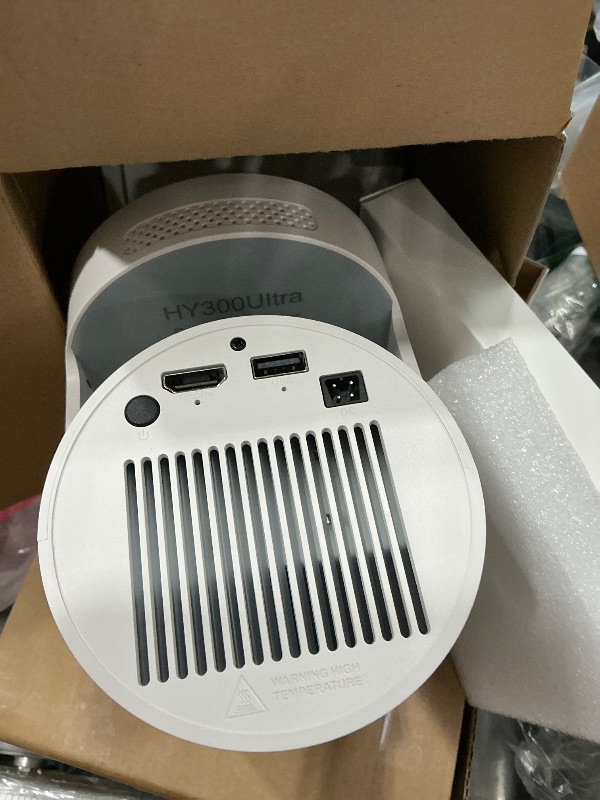 Photo 1 of ?Electric Focus?Magcubic Mini Projector 4K Support, Portable Projector with WiFi 6 and Bluetooth 5.4, Smart Proyector, 5W Soundbase Speaker, 180°Rotation for Home Theater