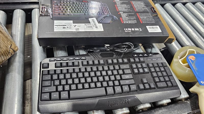 Photo 1 of ***KEYBOARD ONLY**Redragon S101-3 PRO Gaming Keyboard and Mouse, RGB Backlit Programmable Keyboard Mouse with Software, Independent Macro Record Keys, Value Combo Set, New Update Version