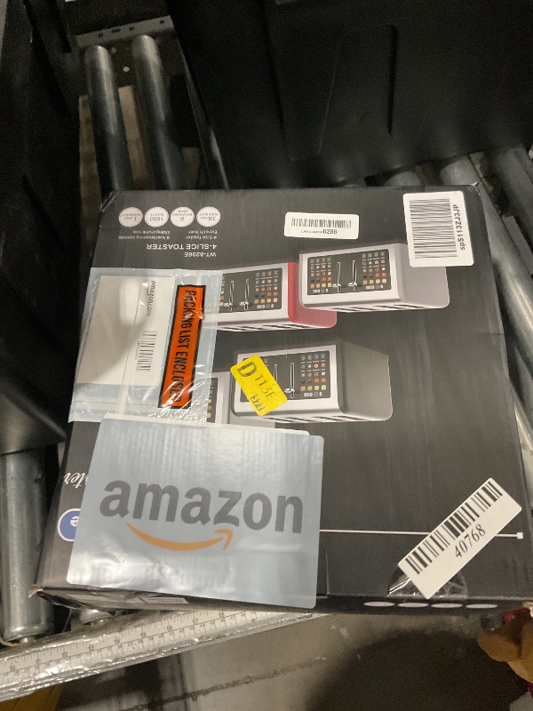 Photo 1 of (used)(see all images) 4 Slice Toaster Touch Screen, Stainless Steel Toasters Digital Timer, Dual Control Panel Toasters