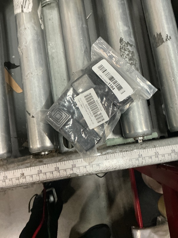 Photo 1 of 12Pcs 1"x1" (25mmx25mm) Square Rubber Chair Leg Tips Caps, Table Leg Covers, Floor Protectors, Furniture Leg End Caps