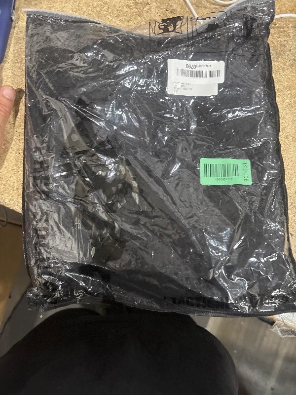 Photo 1 of (30w/30 L)SOLDIER Men's Cargo Pants Water Resistant Ripstop Tactical Pants for Men Work Pants Lightweight Outdoor Hiking Pants Men (Classic Black 32W/30L